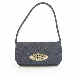 DOLCE & GABBANA  Shoulder bag Blue Denim Canvas